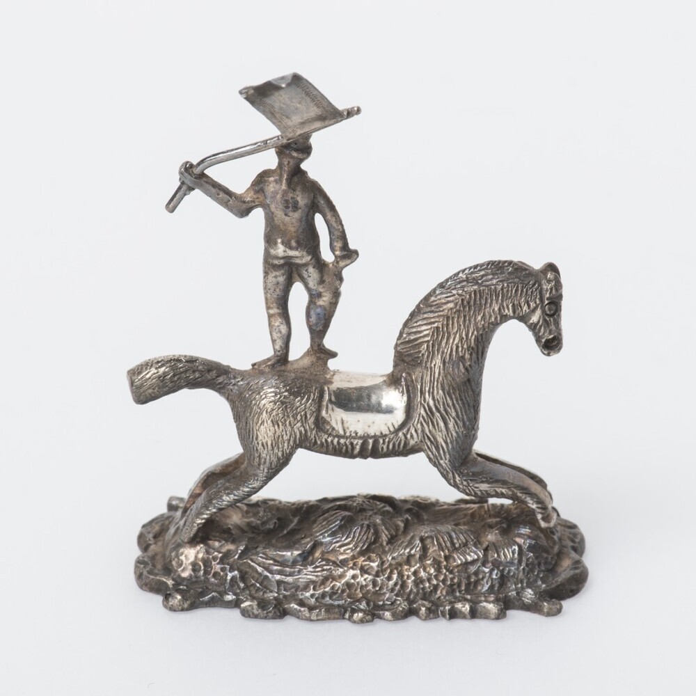 Speelgoed man te paard