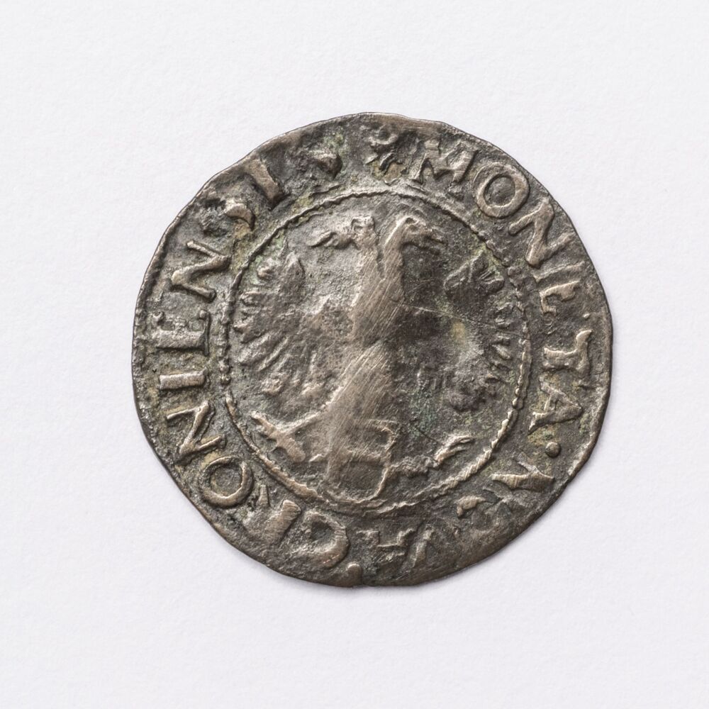 Plak (= 1/6 stuiver Gronings) 1588, stad Groningen