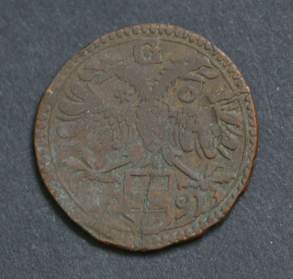 Raadsteken of -loodje 1591, stad Groningen