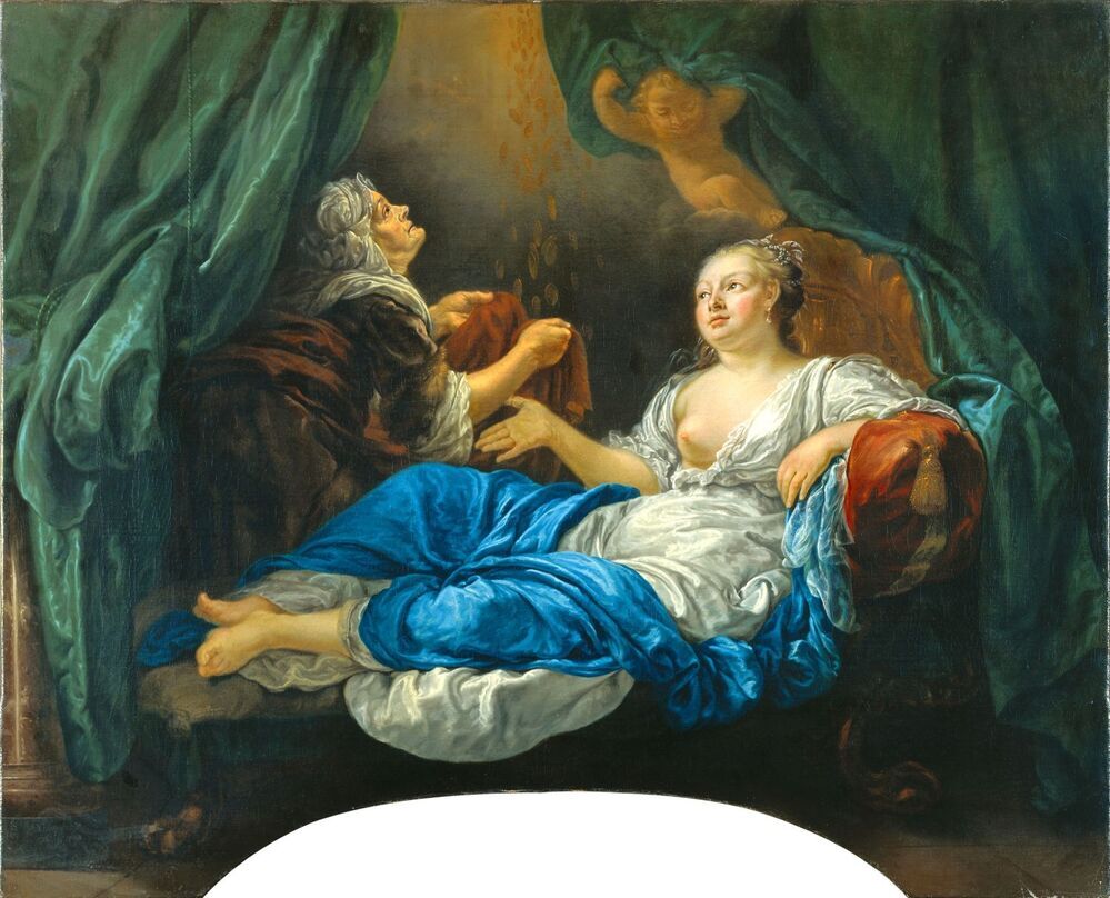 Danae en de gouden regen