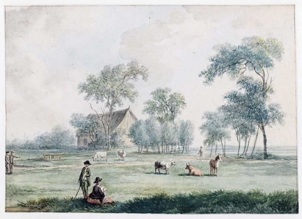 't Gezicht van de Euvelgunde op de Hoogten