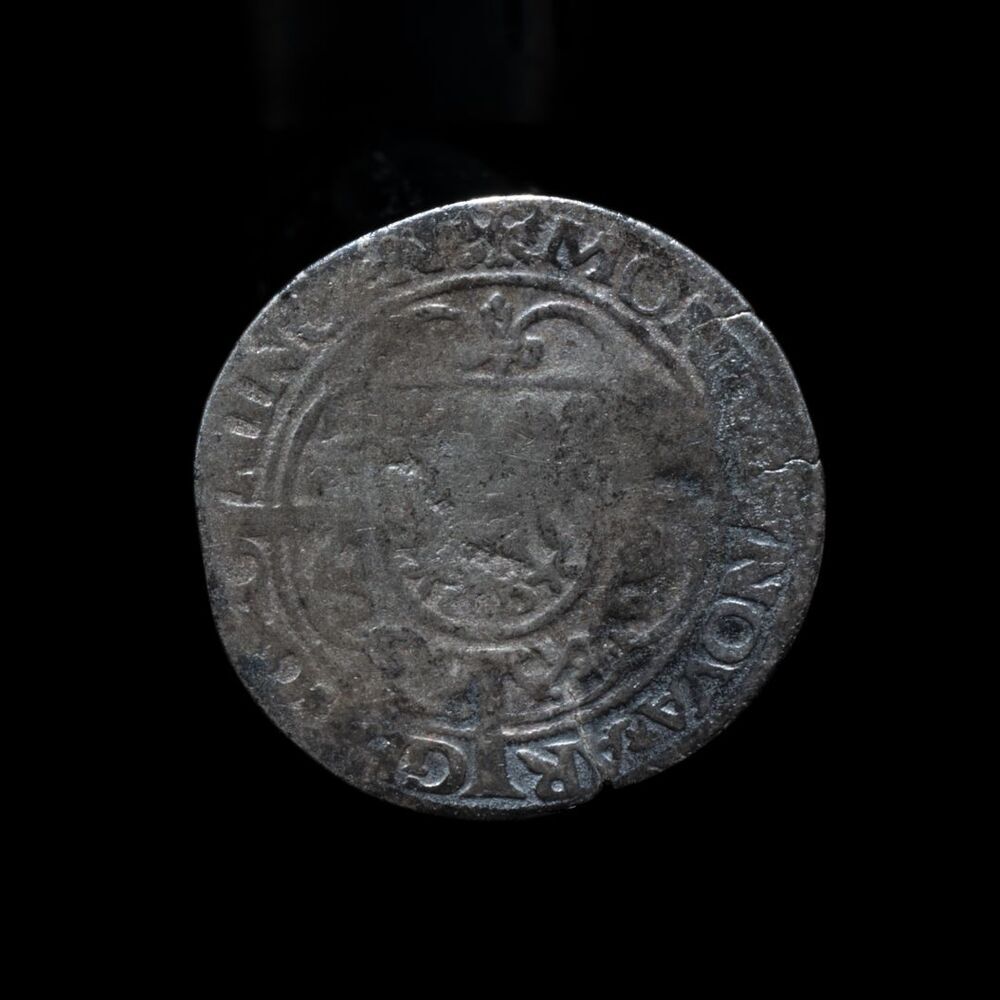 Flabbe of vier stuivers 1581, stad Groningen