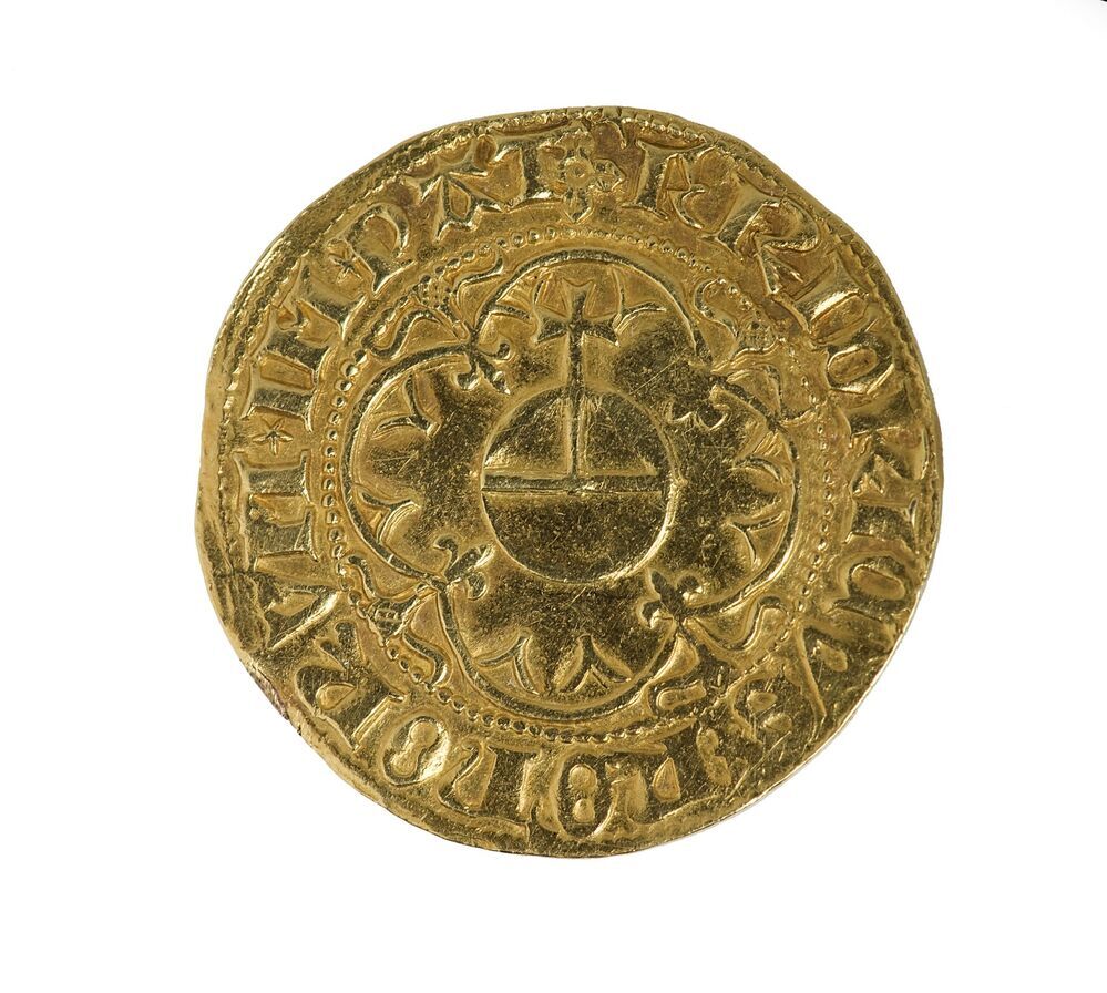 Sint-Jans- of goudgulden ca. 1490, stad groningen