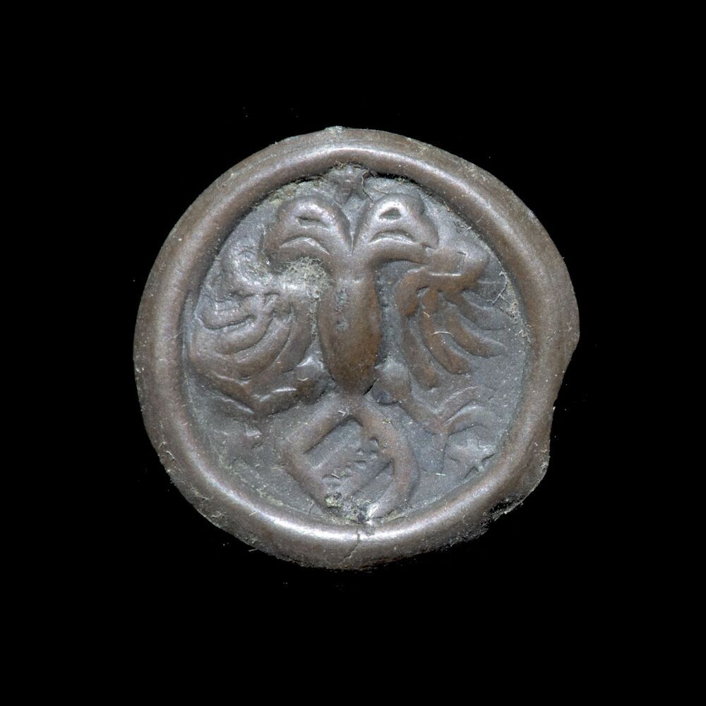 Penning, bracteaat, holmuntje of heller, z.j. (na 1528), stad Groningen