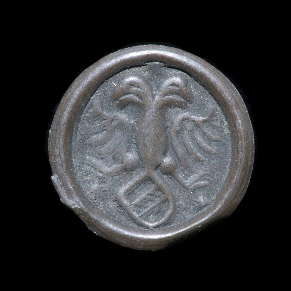 Penning, bracteaat, holmuntje of heller, z.j. (na 1528), stad Groningen