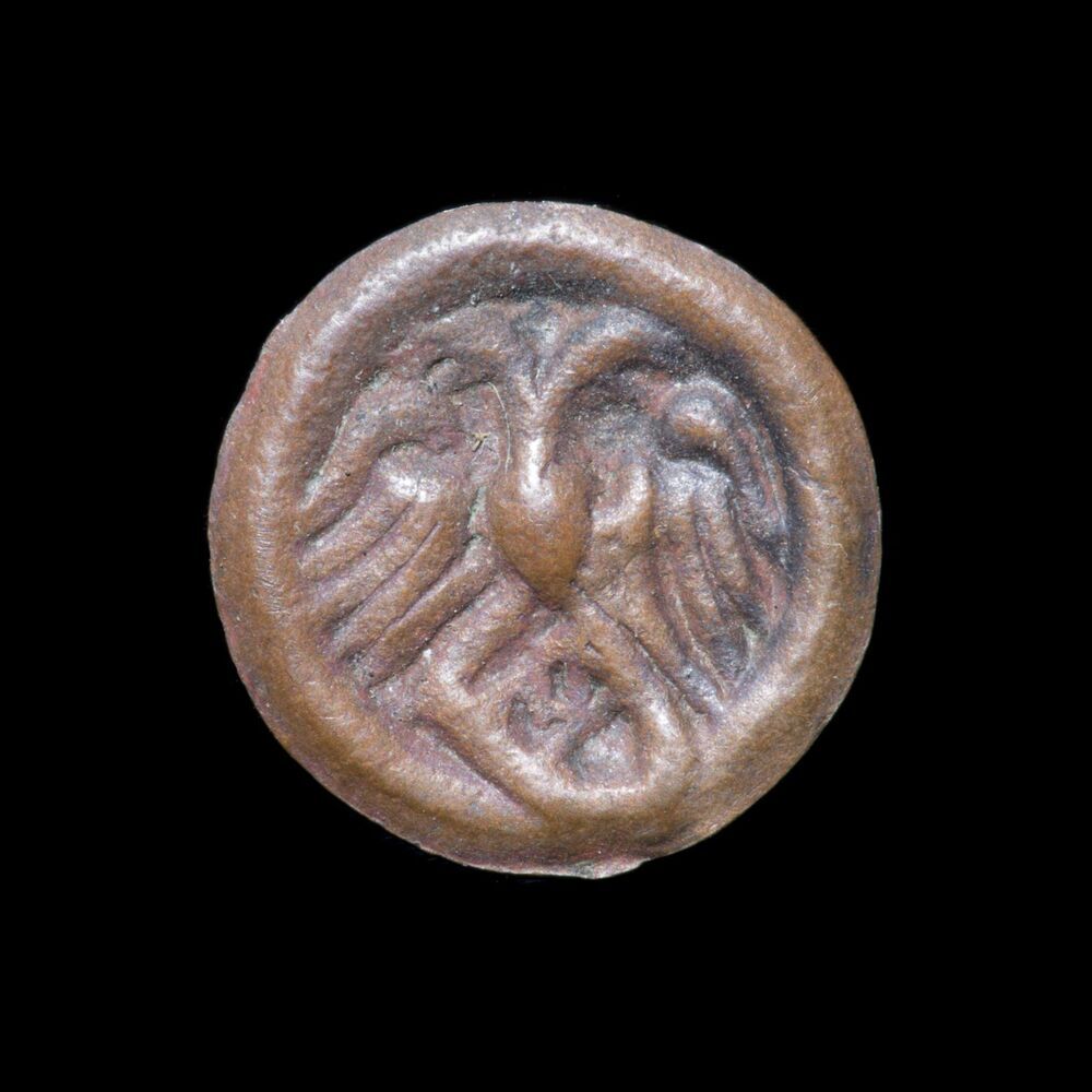 Bracteaat, penning, holmuntje of heller, z.j. (vóór 1563), stad Groningen