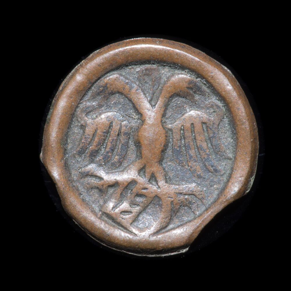 Penning, bracteaat, holmuntje of heller, z.j. (na 1528-1563), stad Groningen