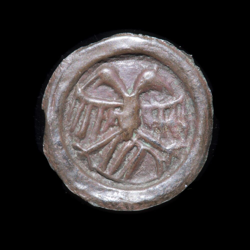 Penning, bracteaat, holmuntje of heller, z.j. (1499?-na 1528), stad Groningen