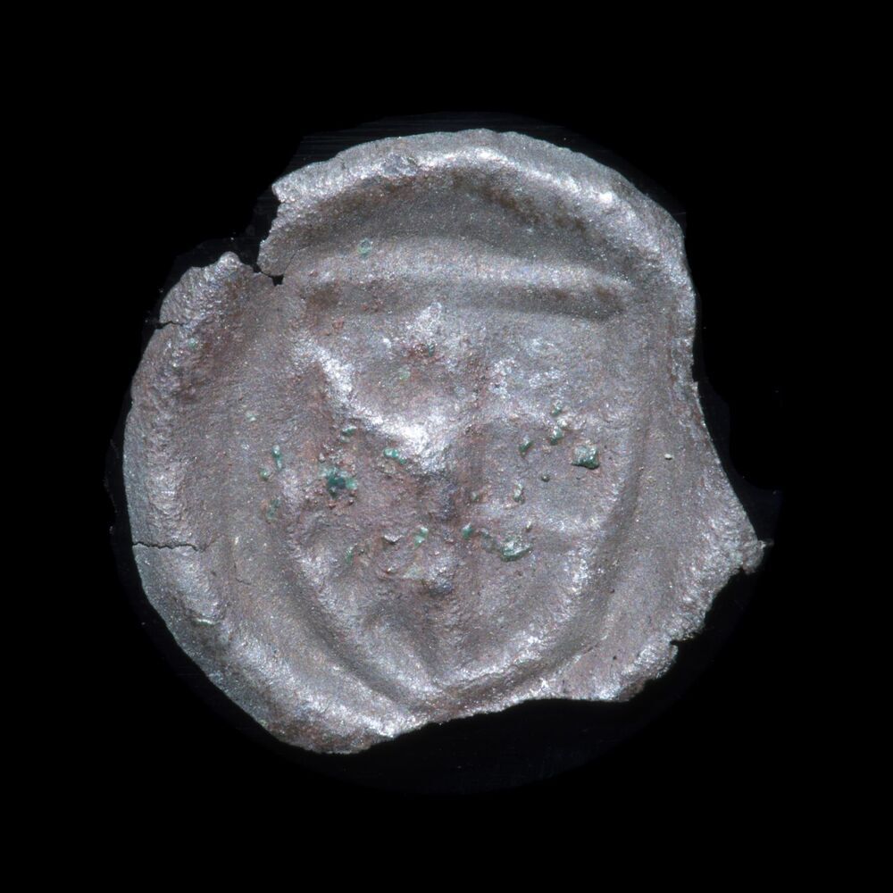 Penning, bracteaat, holmuntje of heller, z.j. (ca. 1430), stad Groningen