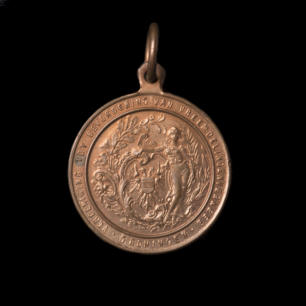 Draagpenning van Vereeniging Vreemdelingenverkeer, 1917