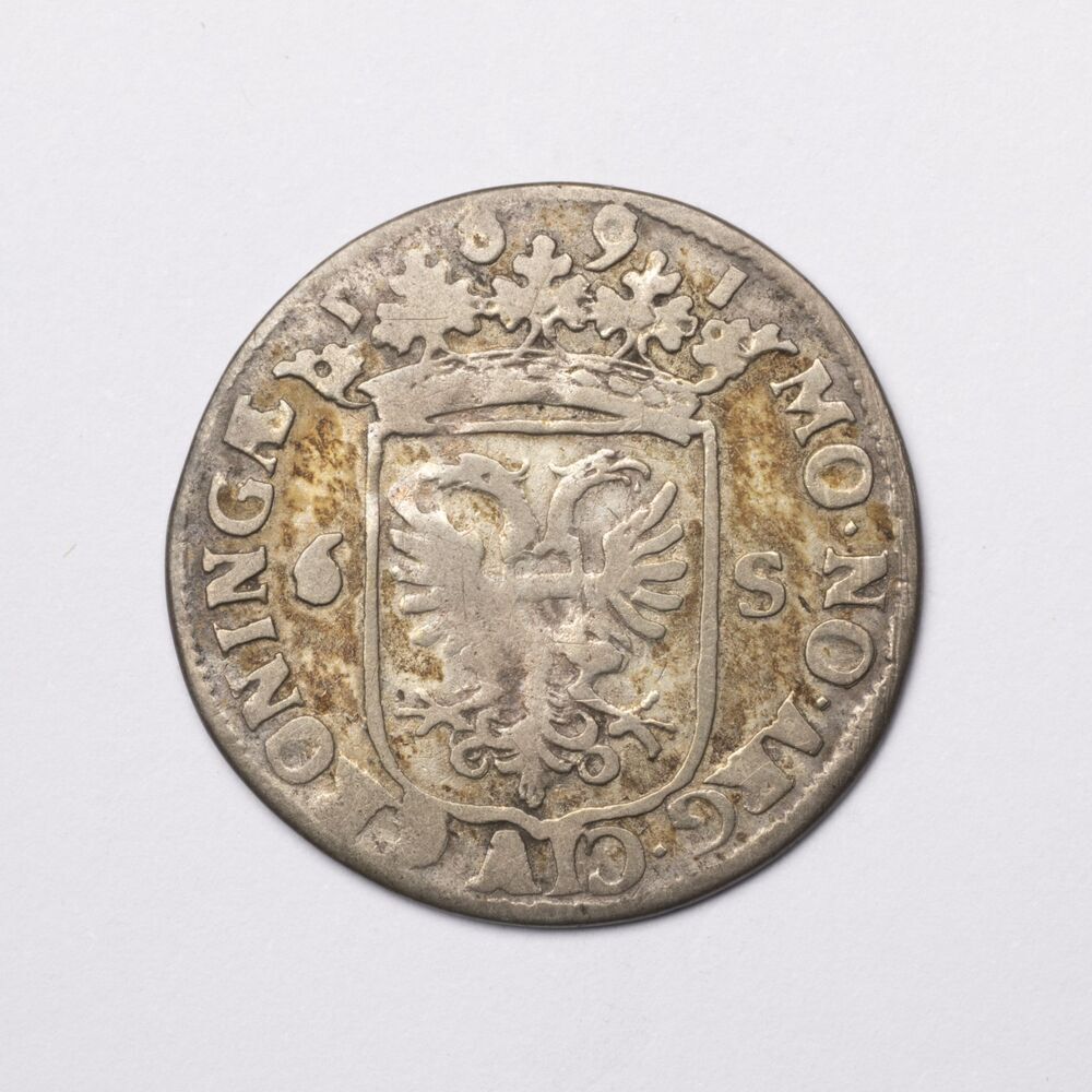 Ruiter- of rijderschelling 1691, stad Groningen