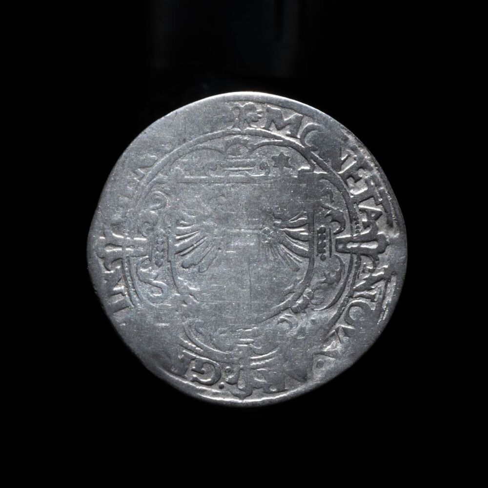 Flabbe of Dubbele Jager (=4 Stuiver) 1594, stad Groningen