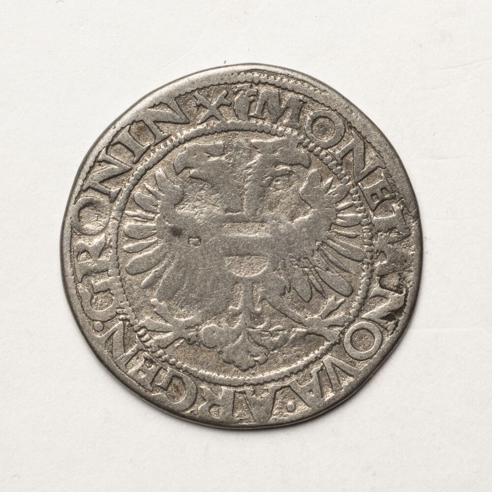 Dubbele flabbe, langrok (= 8 Stuivers)1627, stad Groningen