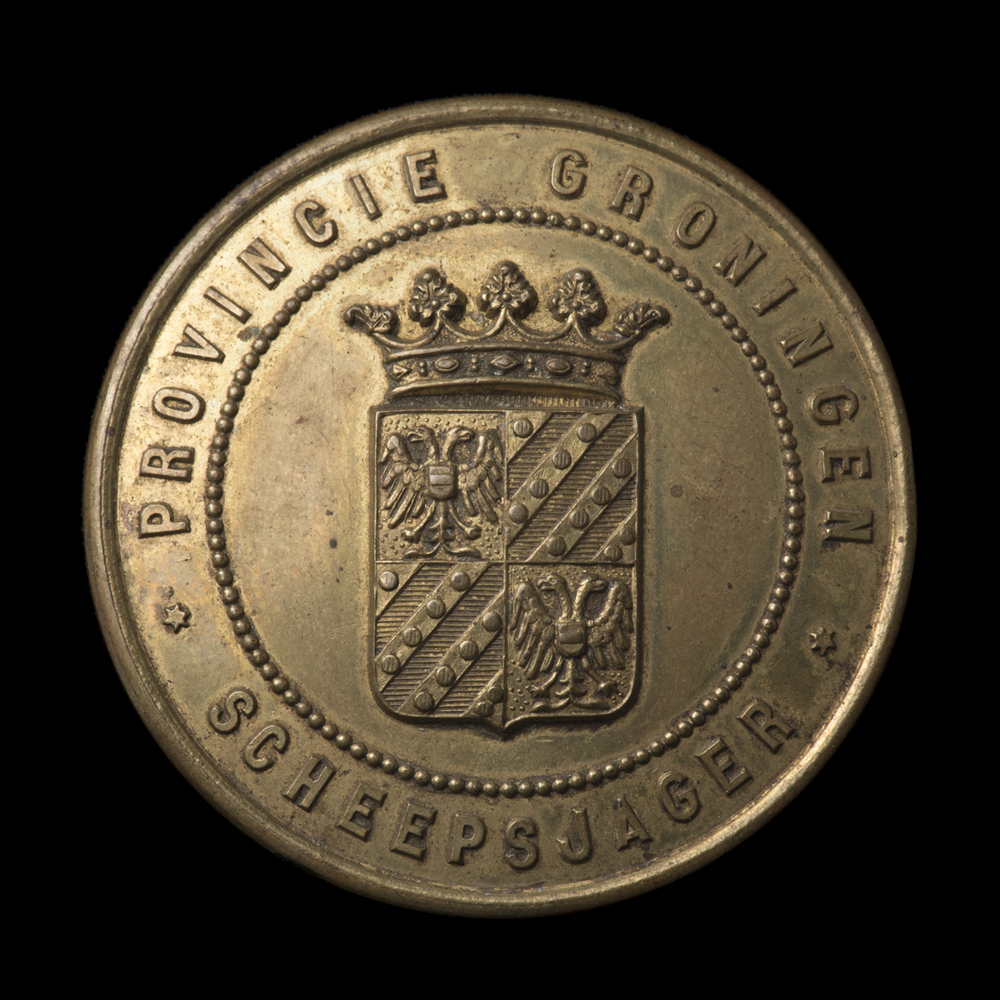 Draagpenning voor een scheepsjager