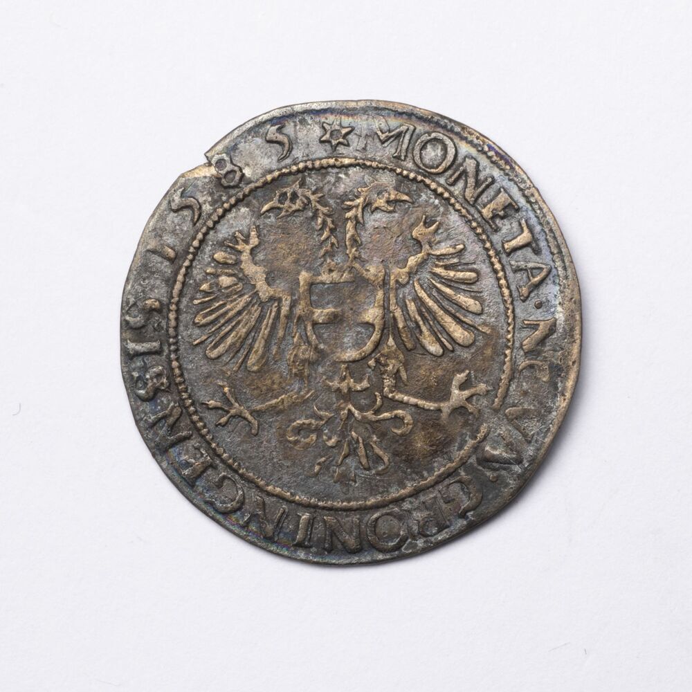 Jager of Dubbele Stuiver 1585, stad Groningen