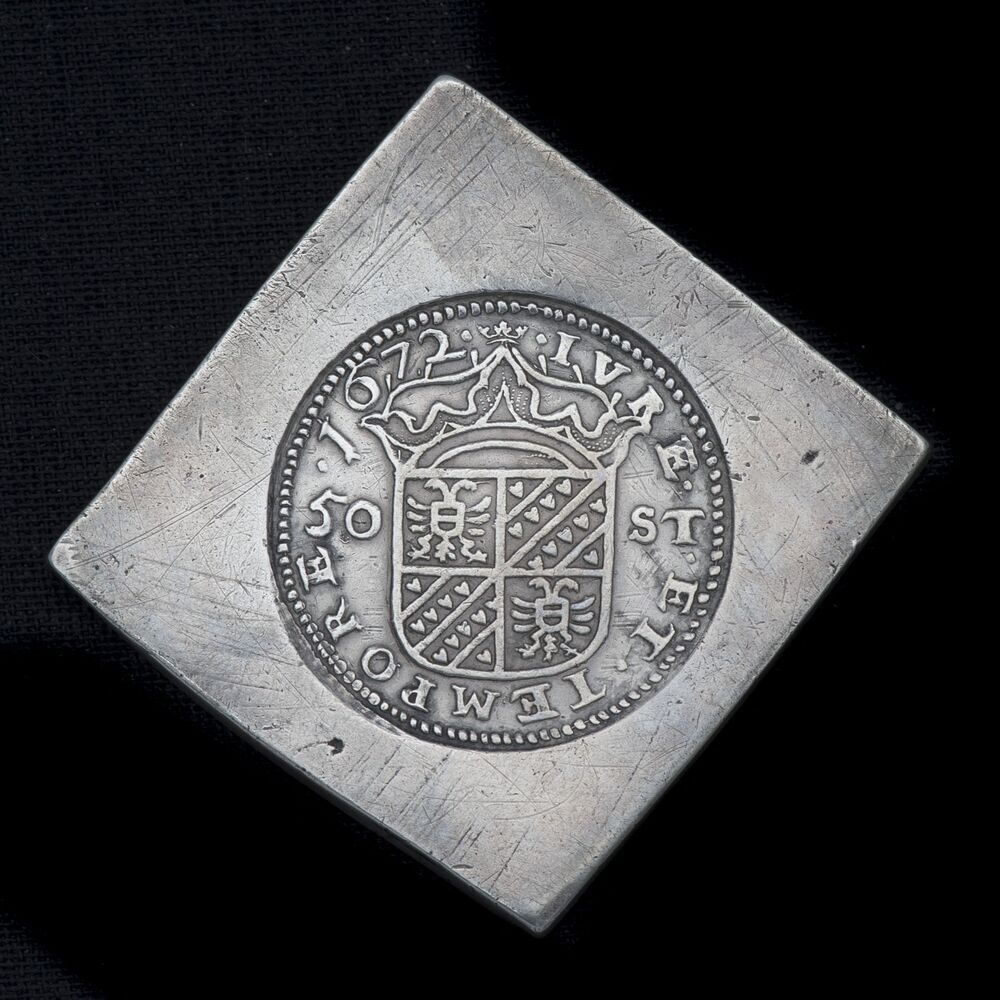 Stad en Lande, rijksdaalder 1672 van 50 (vijftig) stuiver (Eiteweerd)