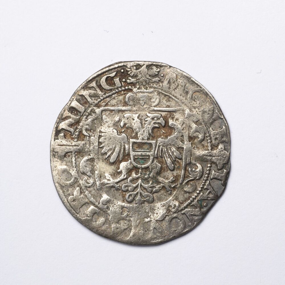 Flabbe of Dubbele Jager (=4 Stuiver) 1635, stad Groningen