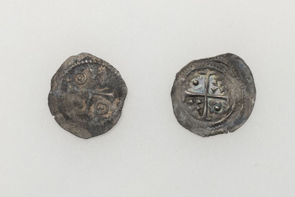 Bracteaat Utrecht, (mogelijk) Otto I bisschop van Utrecht (1212-1216)