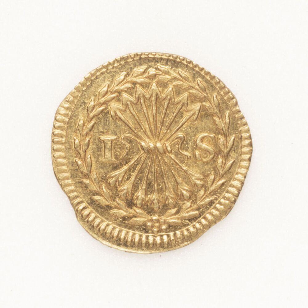 Proefstempel pijl- of bezemstuiver 1738, Groningen (Stad en Lande)