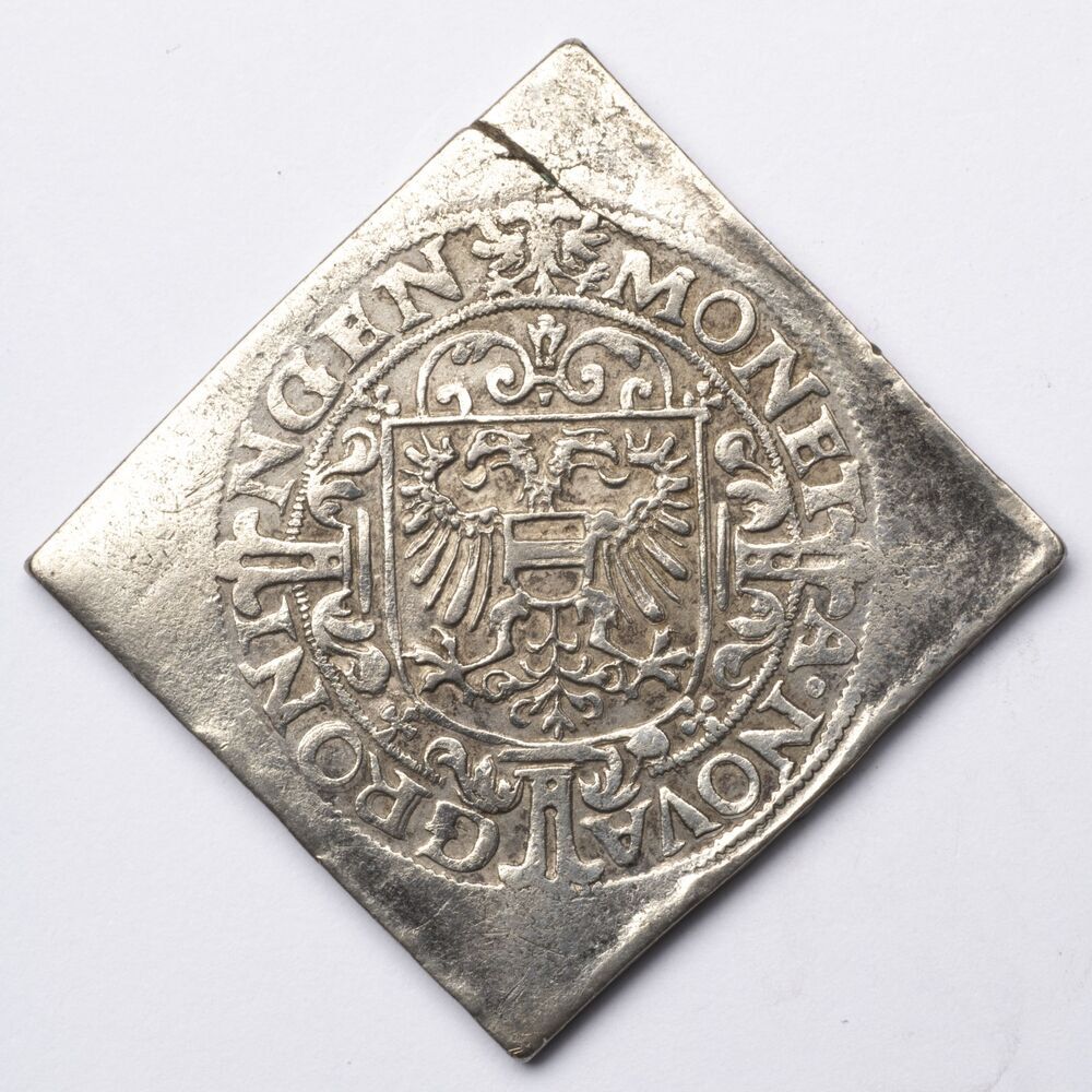 Proefstempel van een Flabbe (=4 stuivers) 1623, stad Groningen