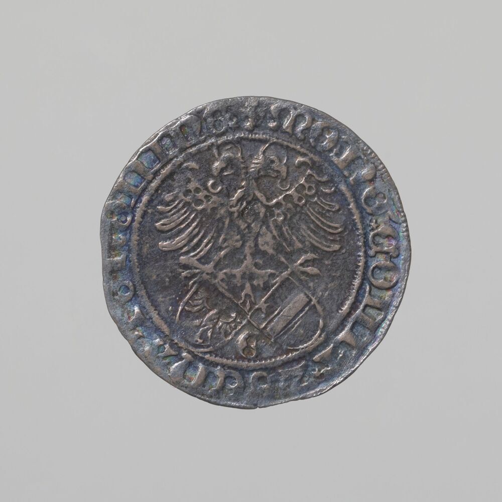 Dubbele stuiver, 1507, Edzard I en stad Groningen