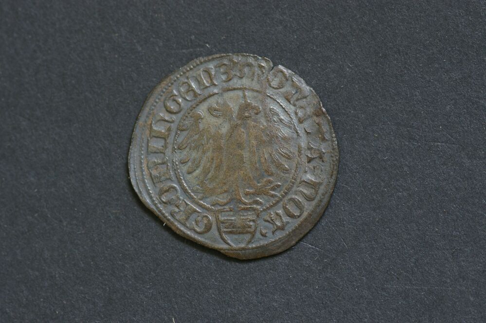 Butken of drie en halve Plak begin 15e eeuw, stad Groningen