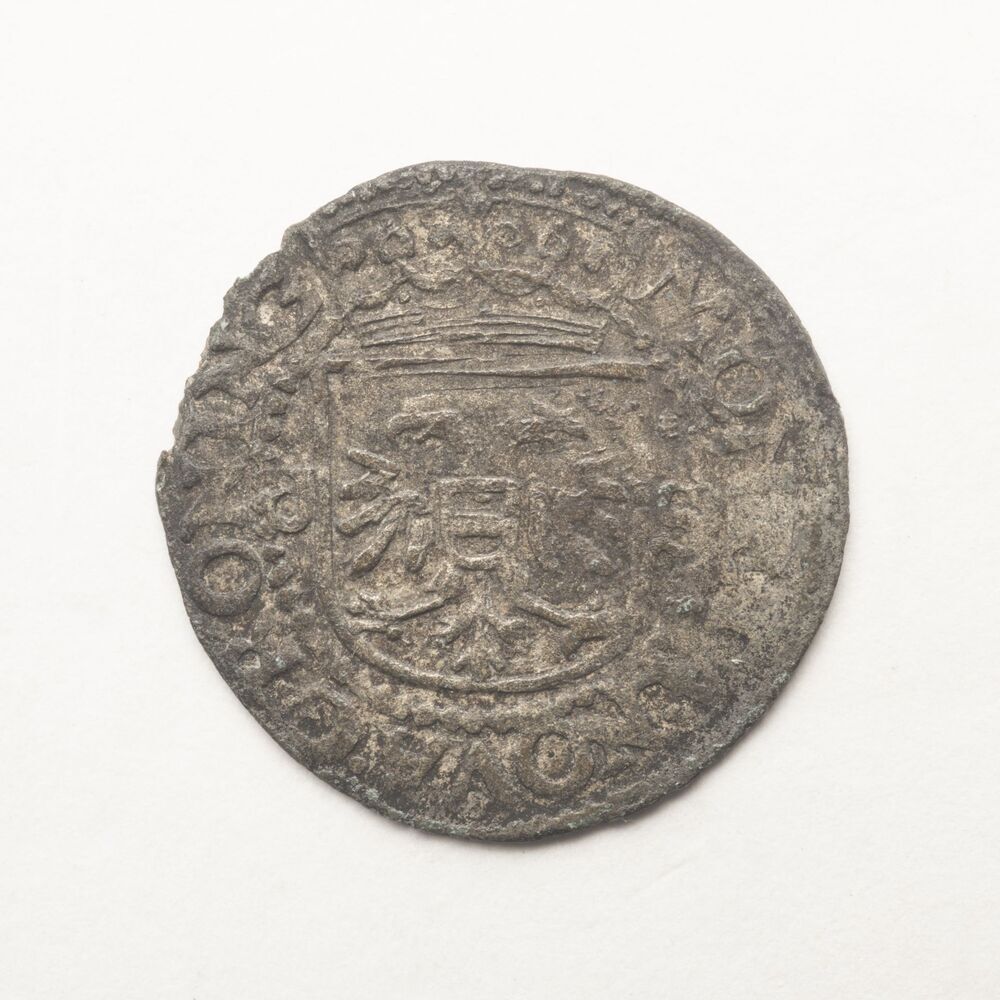 Halve Brabantse Stuiver van vier Plakken 1628, stad Groningen