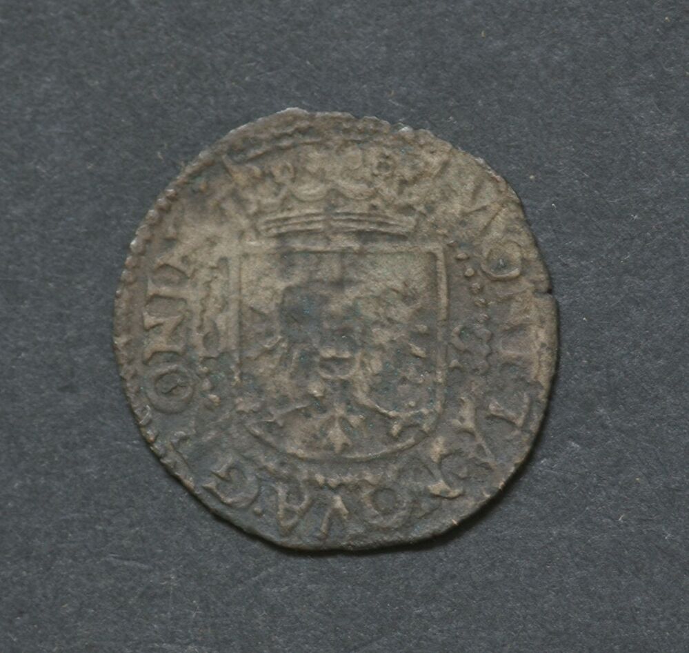 Halve Brabantse Stuiver van vier Plakken 1628, stad Groningen