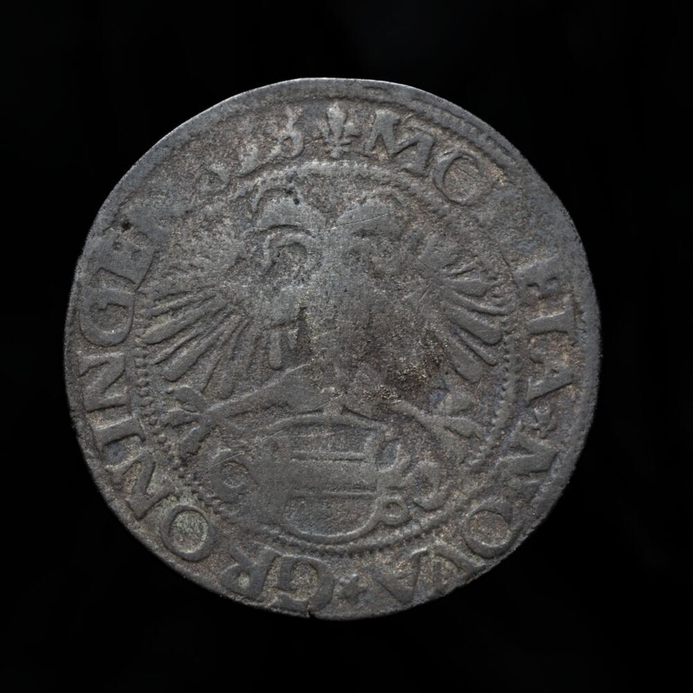 Vlieger (=of 1 stuiver) 1560, stad Groningen