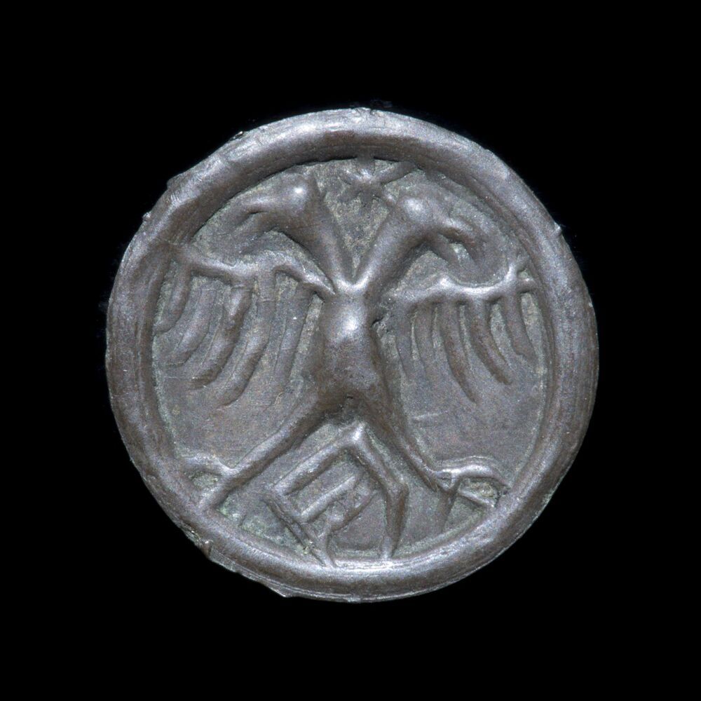 Penning, bracteaat, holmuntje of heller, z.j. (1e kwart 1507), stad Groningen