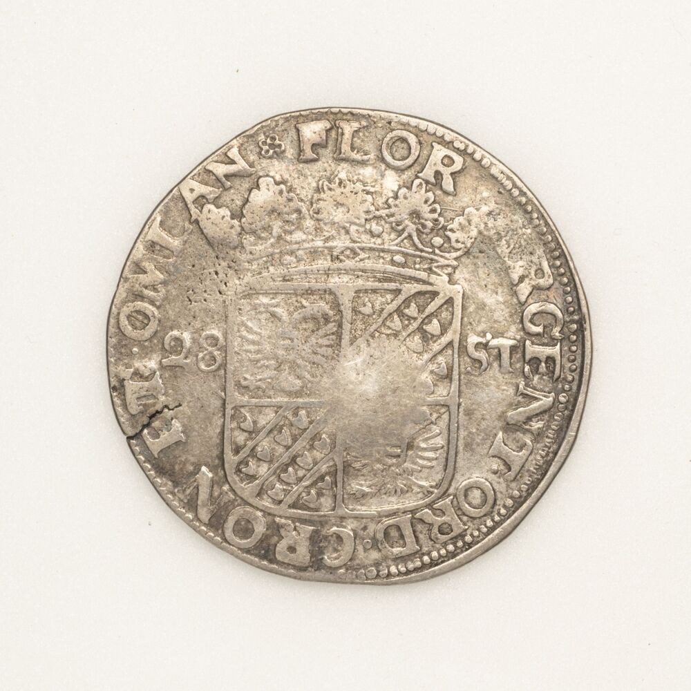 Florijn van 28 (achtentwintig) Stuiver 1674, Groningen (Stad en Lande)