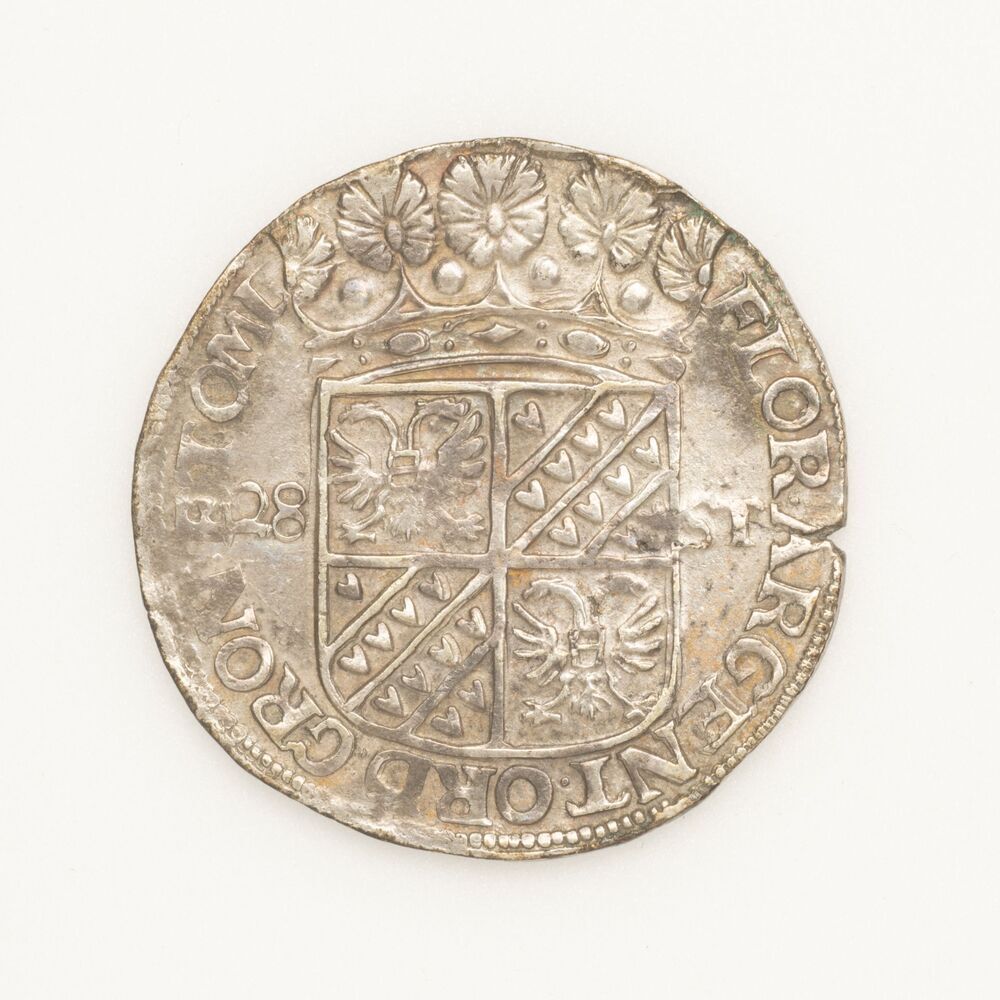 Florijn van 28 (achtentwintig) Stuiver 1674, Groningen (Stad en Lande)