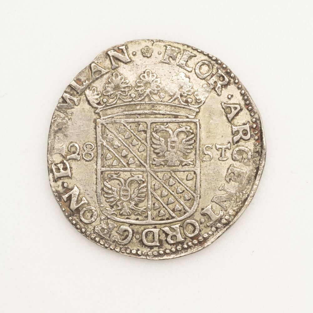 Florijn van 28 (achtentwintig) Stuiver 1674, Groningen (Stad en Lande)