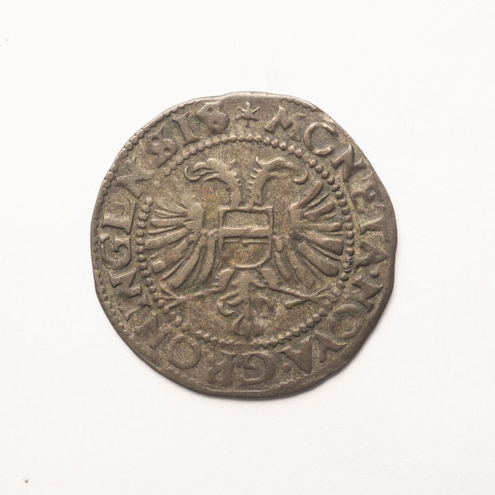 Brabantse Stuiver van acht plakken 1600, stad Groningen