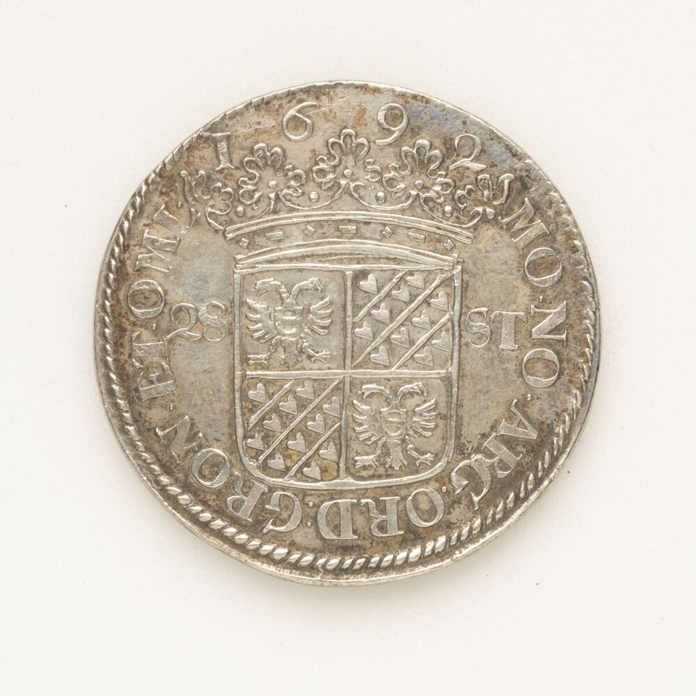 Florijn van 28 (achtentwintig) stuiver 1692, Groningen