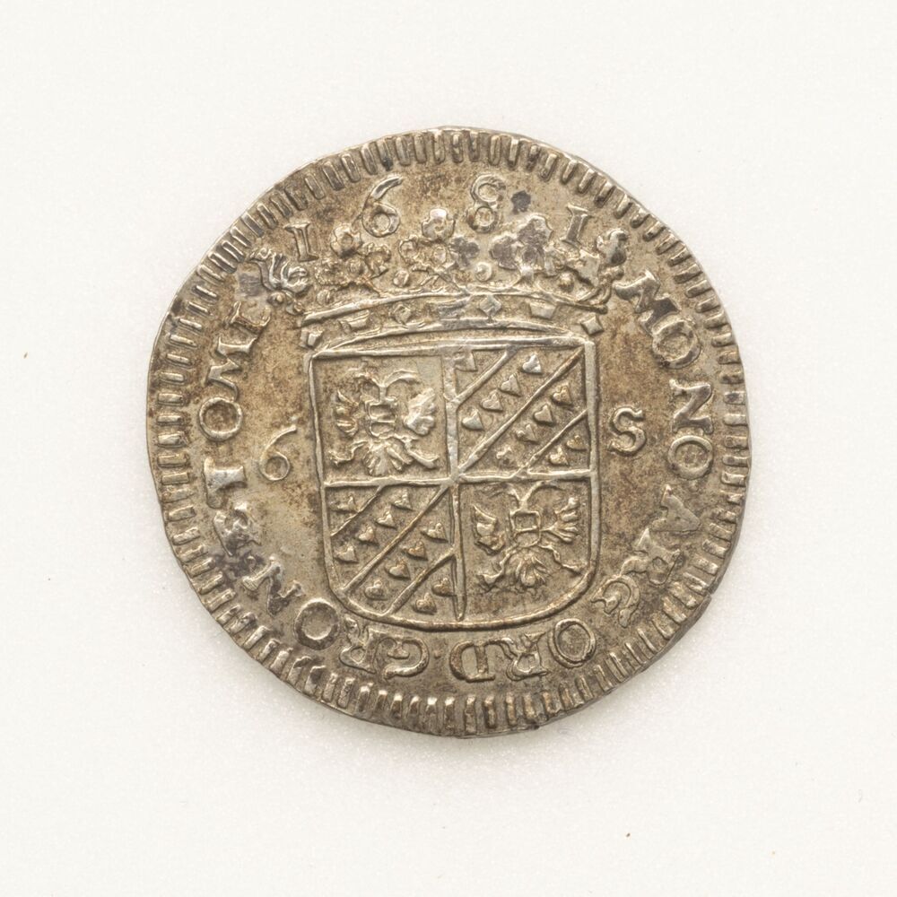 Rijder- of Statenschelling (=6 stuiver) 1681, Groningen (Stad en Lande)