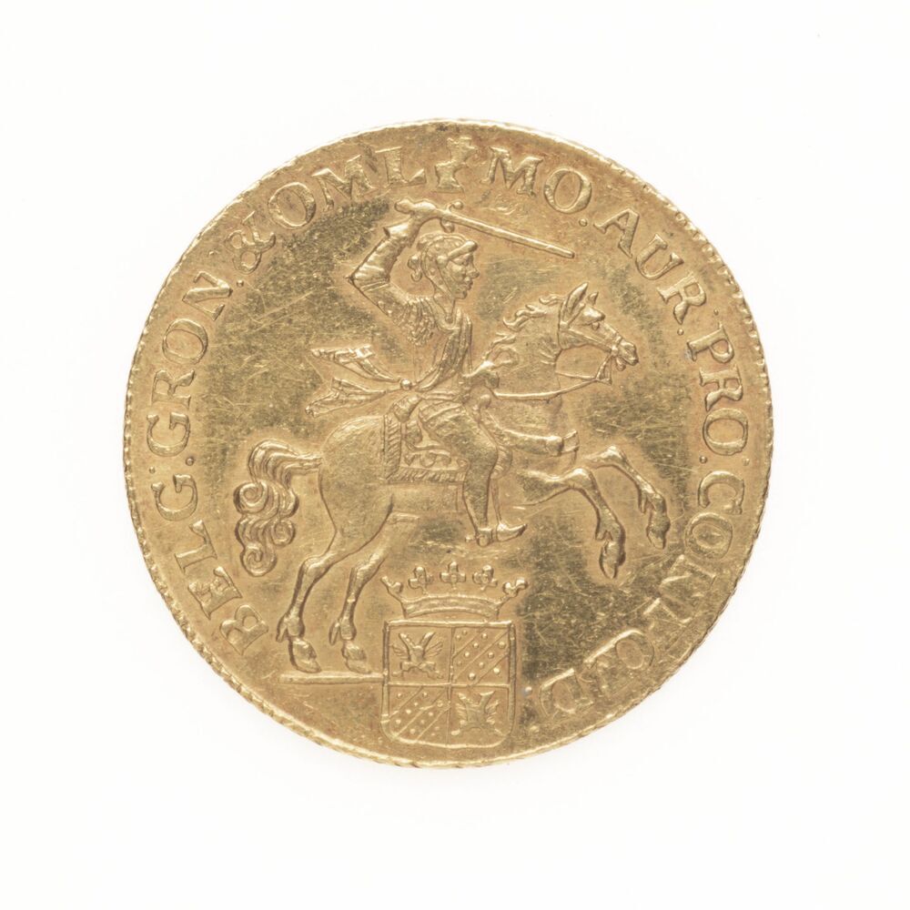 Nederlandse of Gouden Rijder van 14 gulden, 1761, Groningen (Stad en Ommelanden)