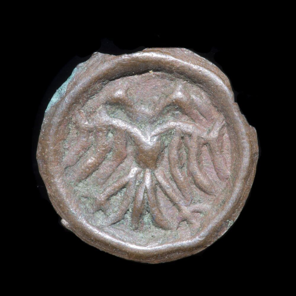 Bracteaat, penning, holmuntje of heller, z.j. (vóór 1563), stad Groningen