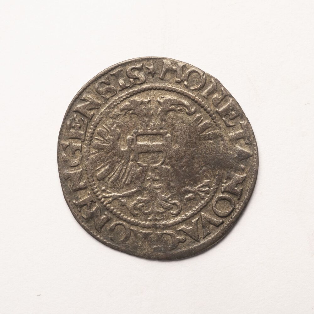 Brabantse stuiver van acht plakken 1598, stad Groningen