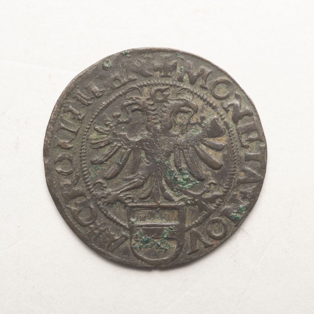 Magermanneke of ¼ vlieger (Groningse stuiver) of 1½ plak 1578, stad Groningen