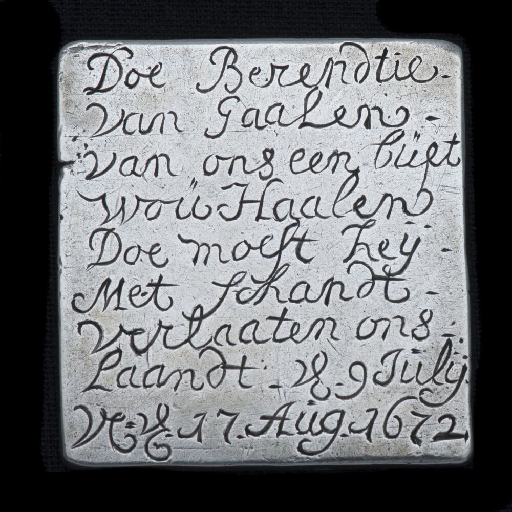 Noodmunt, Stad en Lande, rijksdaalder 1672 van 50 (vijftig) stuiver