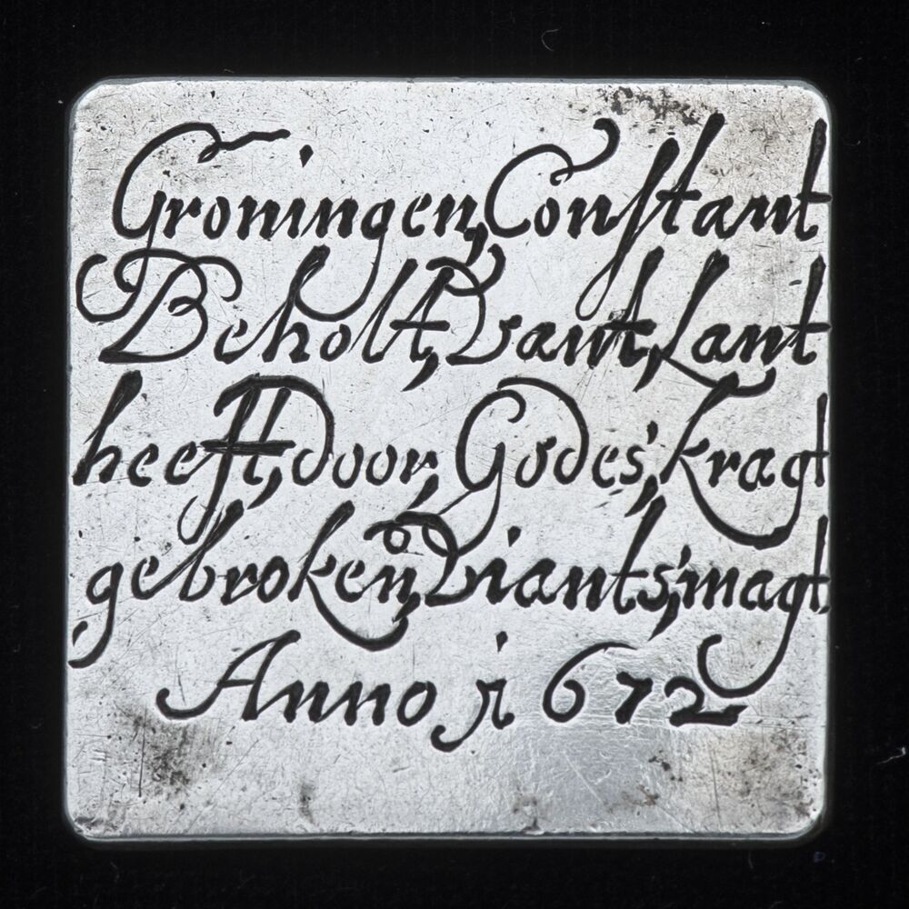 Stad en Lande, halve rijksdaalder 1672 van 25 (vijfentwintig) stuiver.