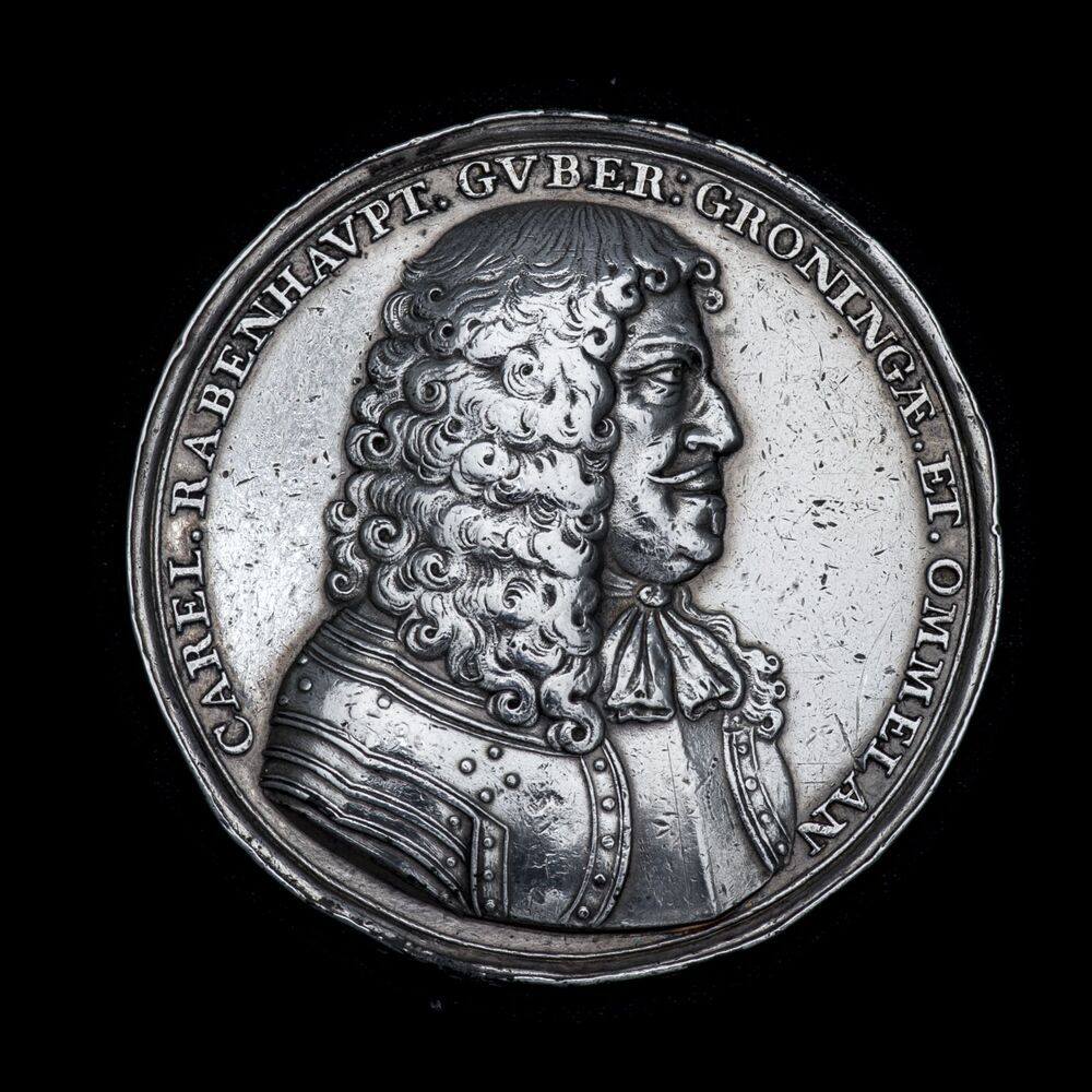 Penning ter ere van Carel Rabenhaupt 1672