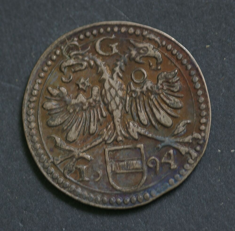 Raadsteken of -loodje 1594, stad Groningen