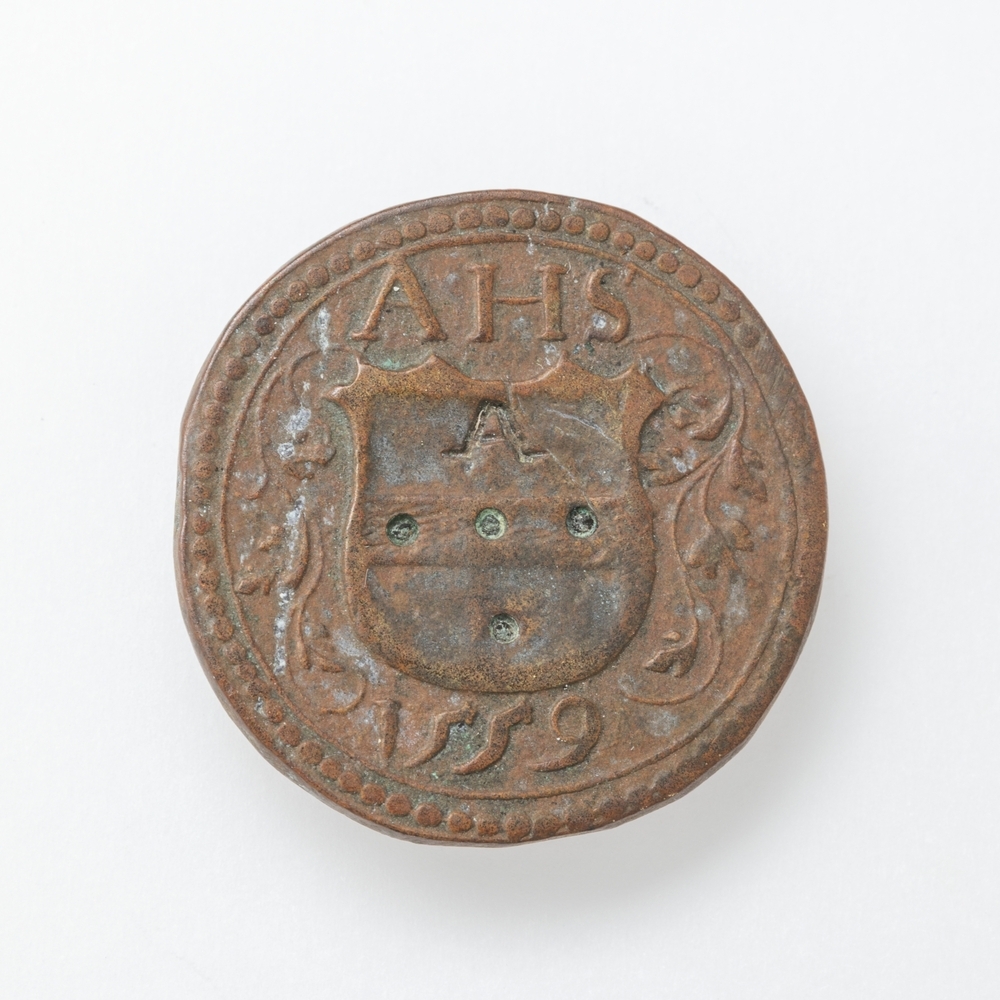 Brood- en boterloodje Armen Huiszittend Convent 1559, stad Groningen