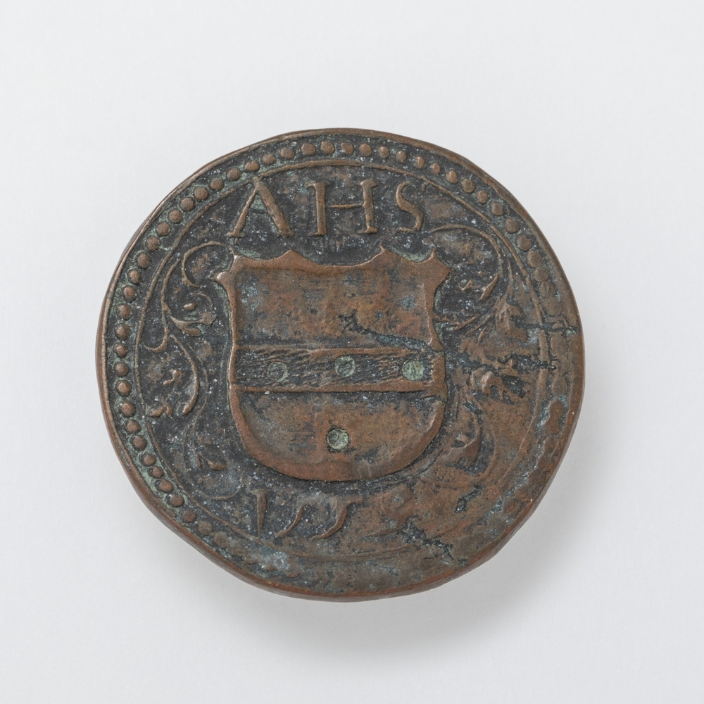 Brood- en boterloodje Armen Huiszittend Convent 1559, stad Groningen