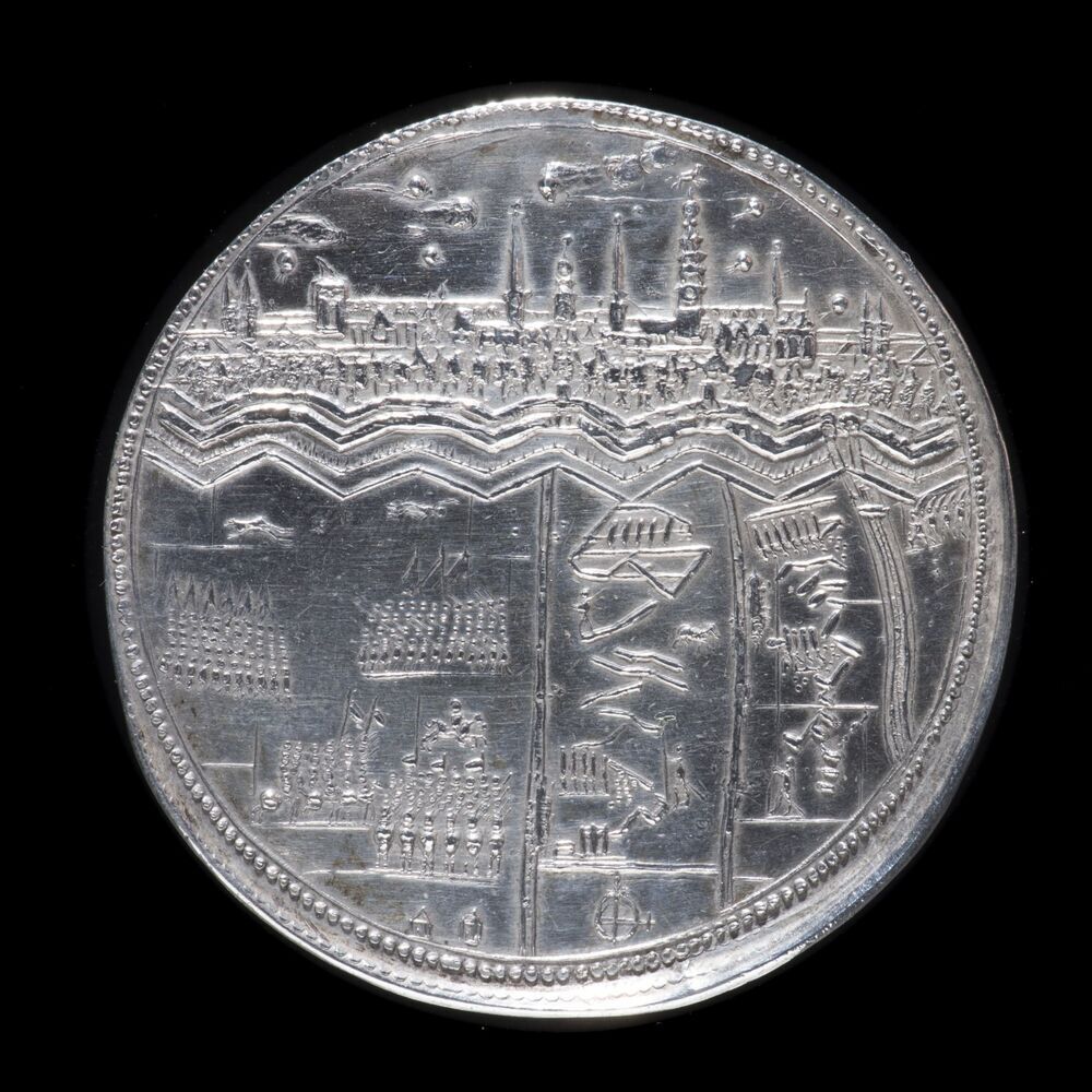 Penning Beleg van Groningen 1672