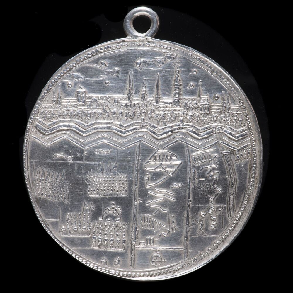 Penning Beleg Groningen1672