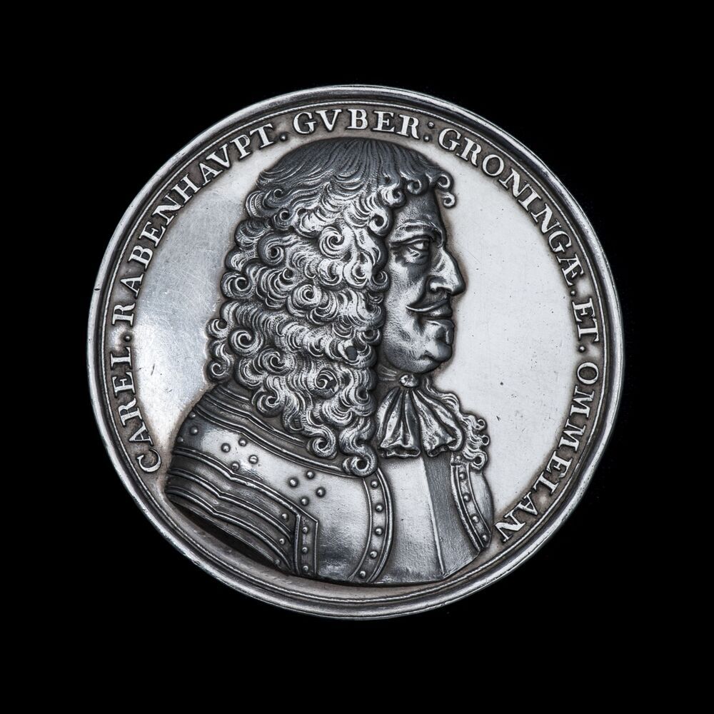 Penning ter ere van Carel Rabenhaupt 1672