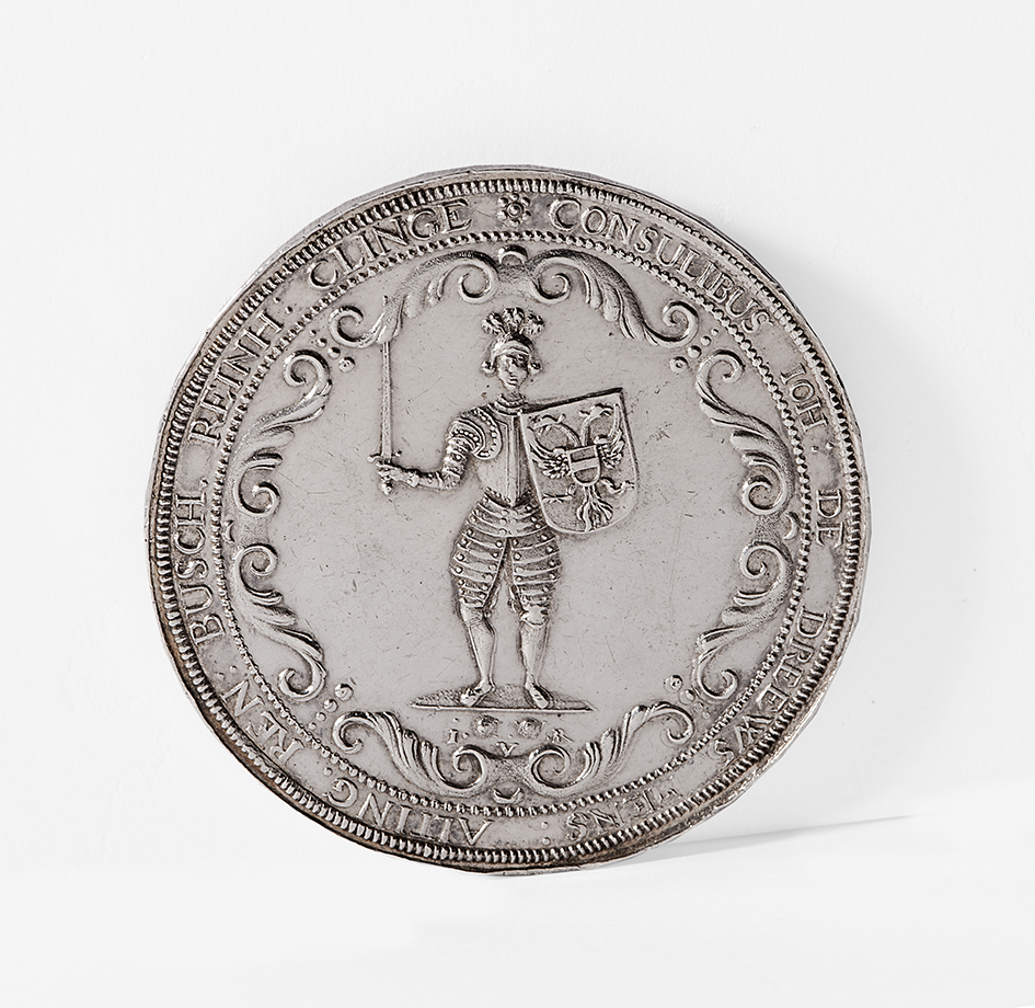 Penning Honderdjarige Herdenking Reductie Groningen, 1694